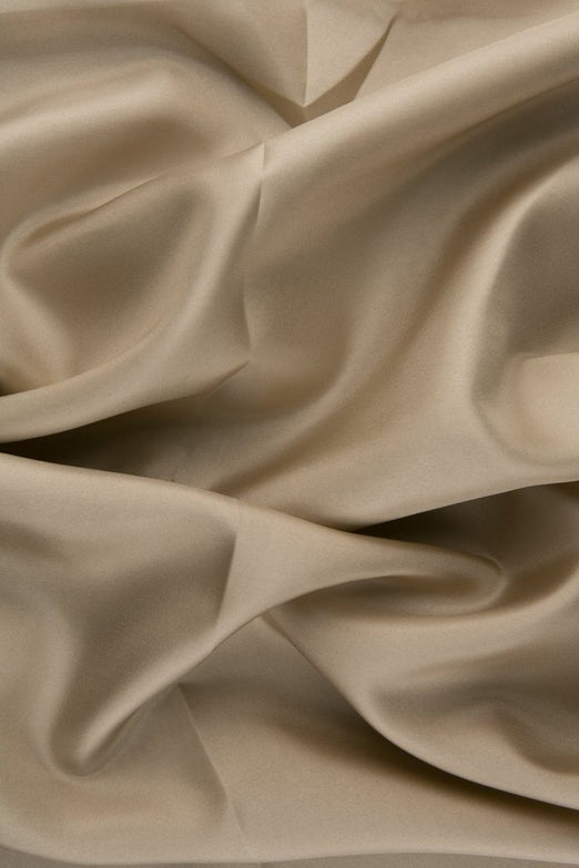 Light Taupe Habotai Silk Fabric