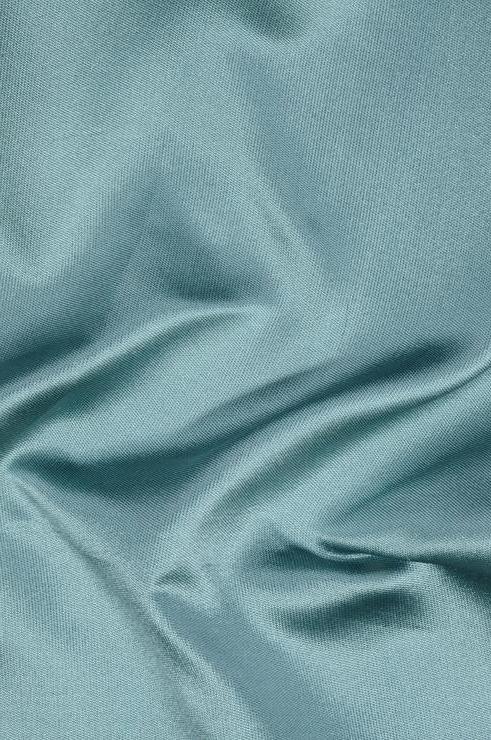 Light Turquoise Silk Zibeline Fabric