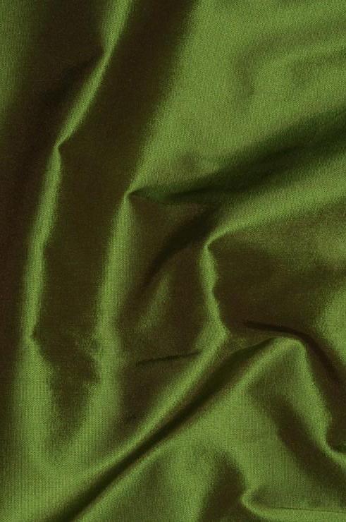 Lime Green Taffeta Silk Fabric