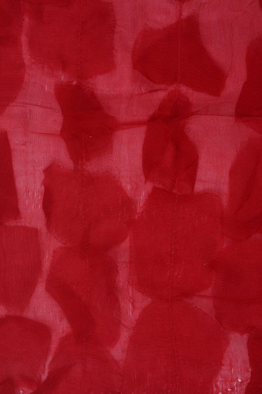 Lipstick Red Silk Chiffon Petal 600 Fabric