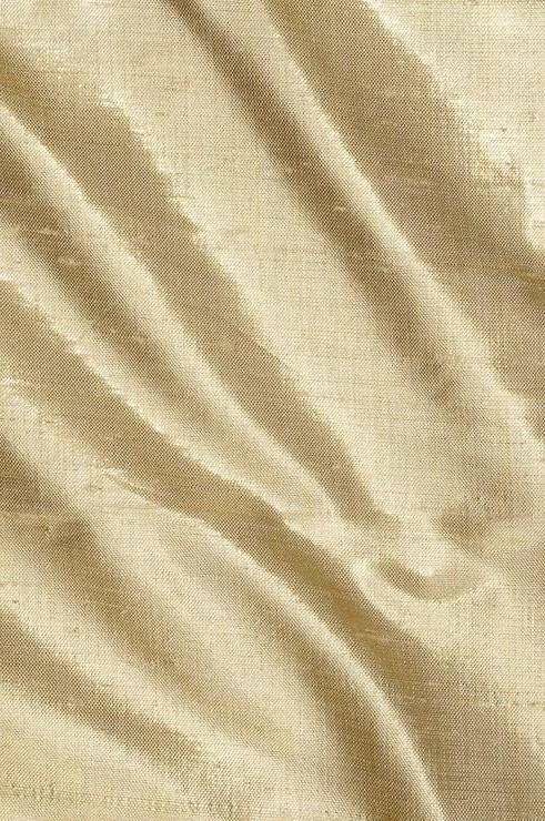 Gold Metallic Shantung Silk Fabric