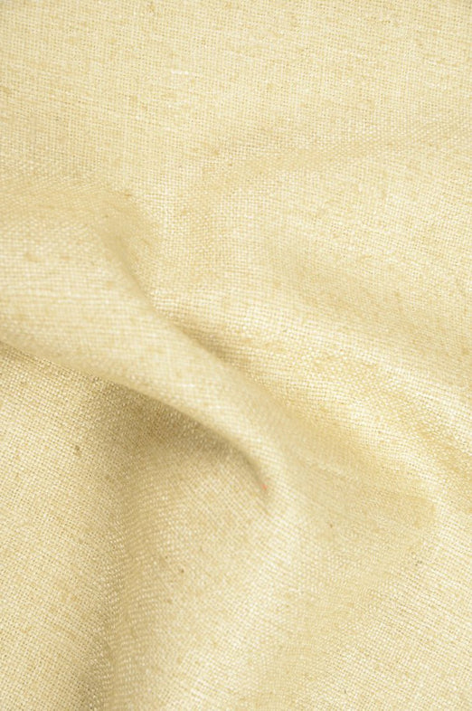 Maize Yellow Silk Linen (Matka) Fabric