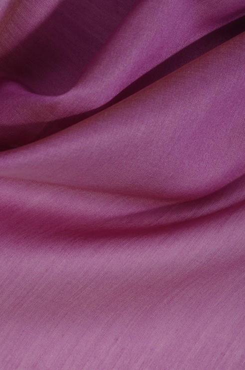 Mauve Orchid Cotton Silk Fabric