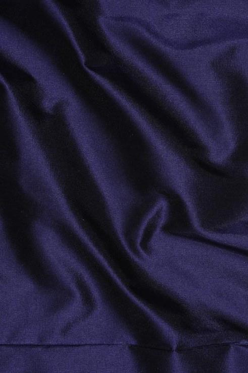 Midnight Blue Taffeta Silk Fabric