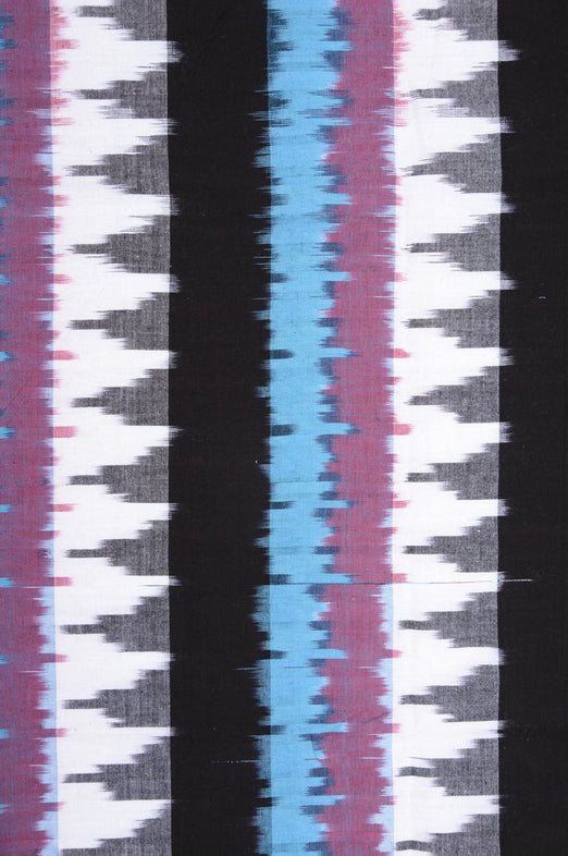 Multi-Color Cotton Ikat 110 Fabric