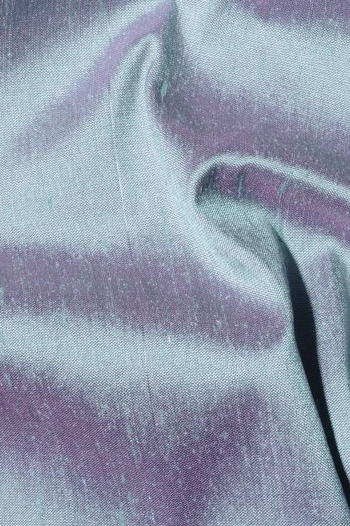 Ocean Blue Silk Shantung 44" Fabric