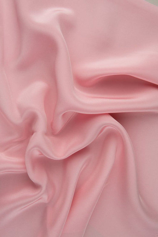 Orchid Pink Silk Crepe de Chine Fabric