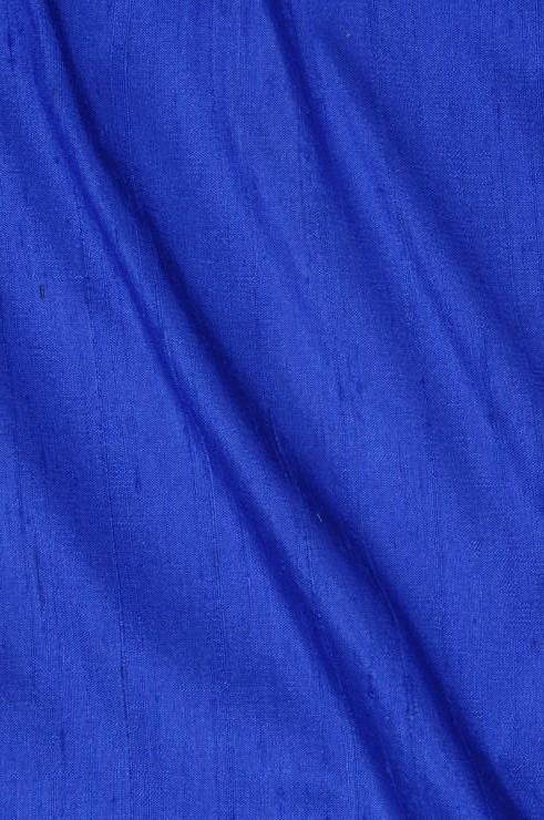 Pacific Blue Dupioni Silk Fabric