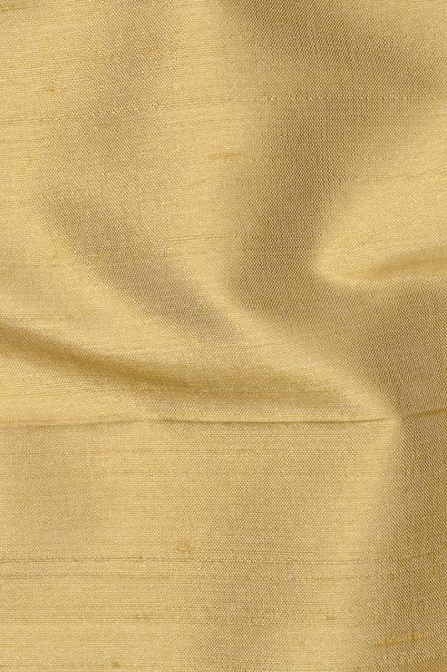 Pale Gold Silk Shantung 54" Fabric