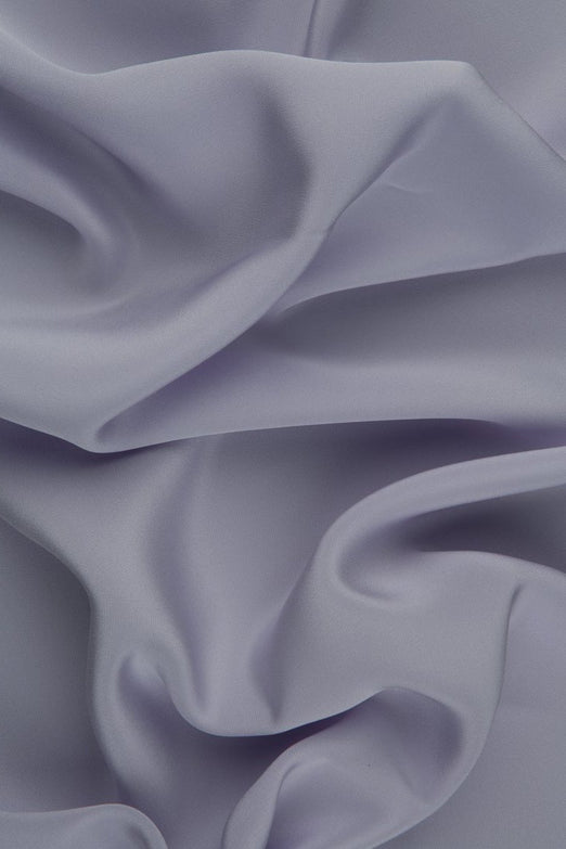 Pale Lilac Silk 4-Ply Crepe Fabric