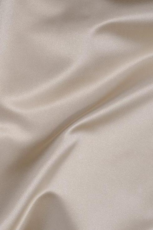 Pale Peach Silk Duchess Satin Fabric