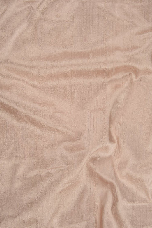 Peach Bisque Dupioni Silk Fabric