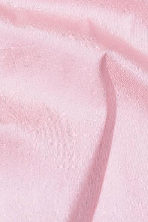 Peony Pink Silk Shantung 54" Fabric