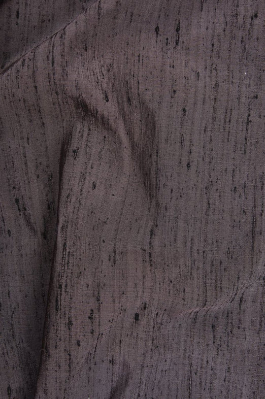 Peppercorn Dupioni Silk Fabric