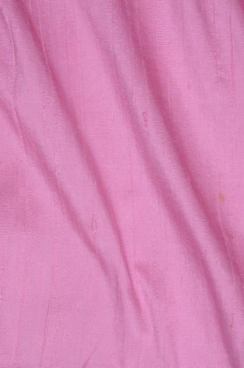 Pink Carnation Dupioni Silk Fabric