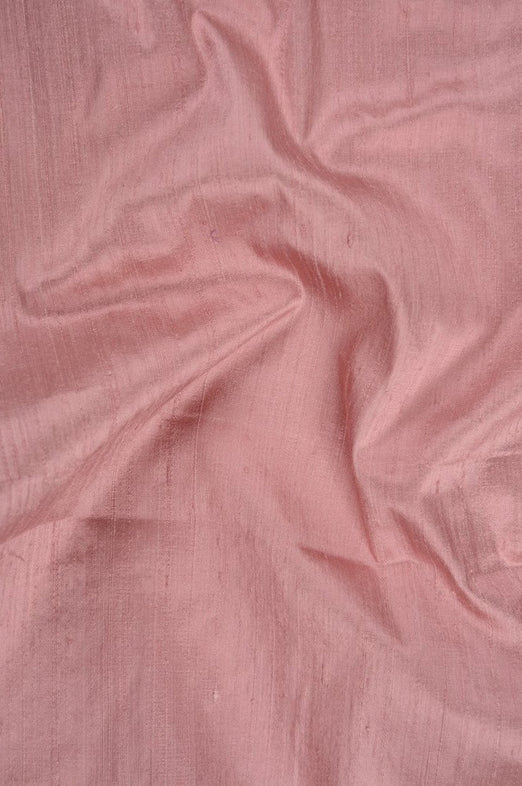 Pink Icing Dupioni Silk Fabric