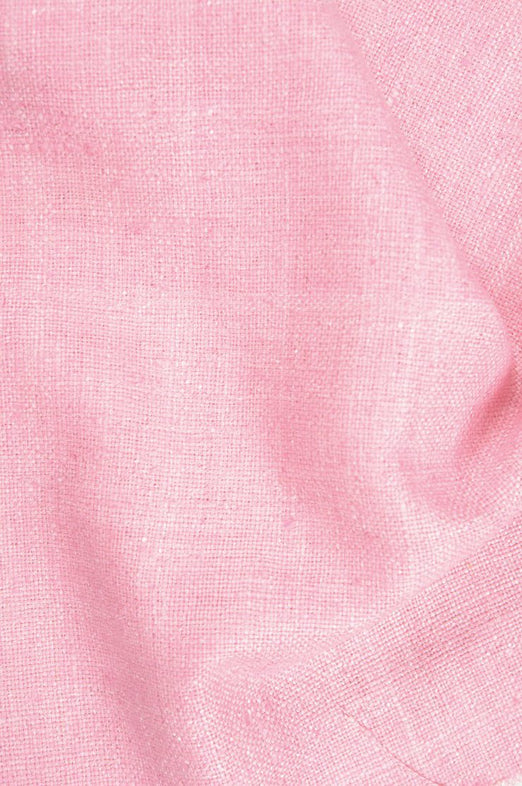 Pink Pearl Silk Linen (Matka) Fabric