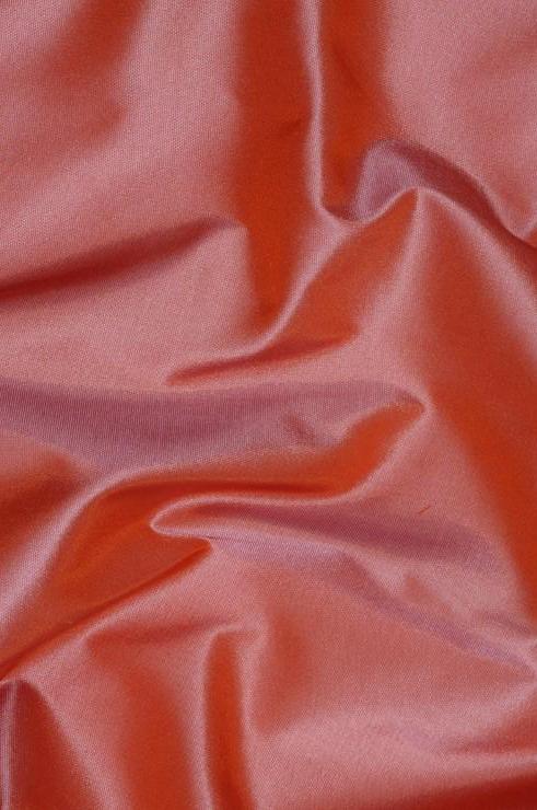 Pink Sherbet Taffeta Silk Fabric