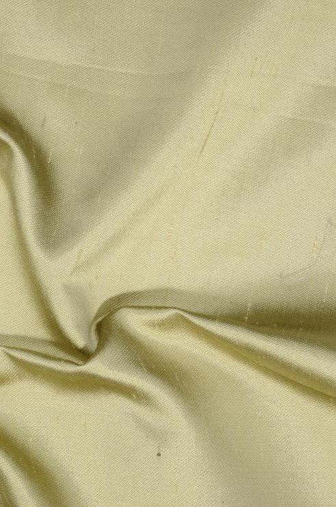 Pistachio Green Italian Shantung Silk Fabric