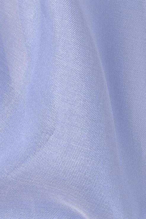 Powder Blue Silk Organza Fabric