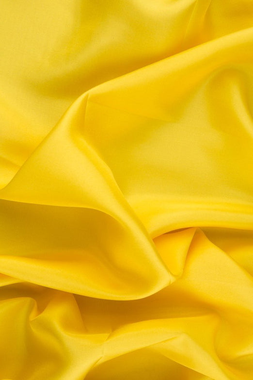 Primrose Yellow Habotai Silk Fabric