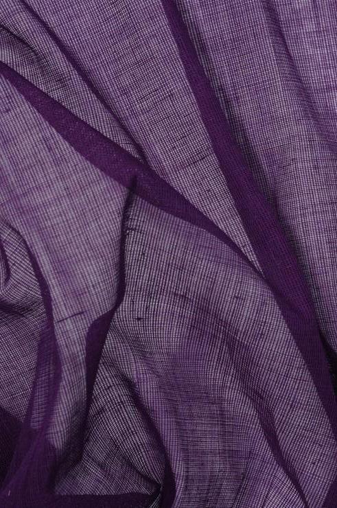 Purple Passion Cotton Voile Fabric