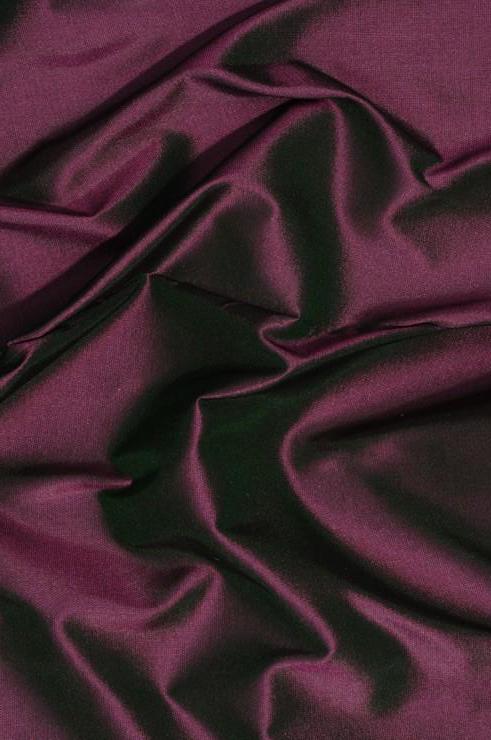 Purple Wine Taffeta Silk Fabric