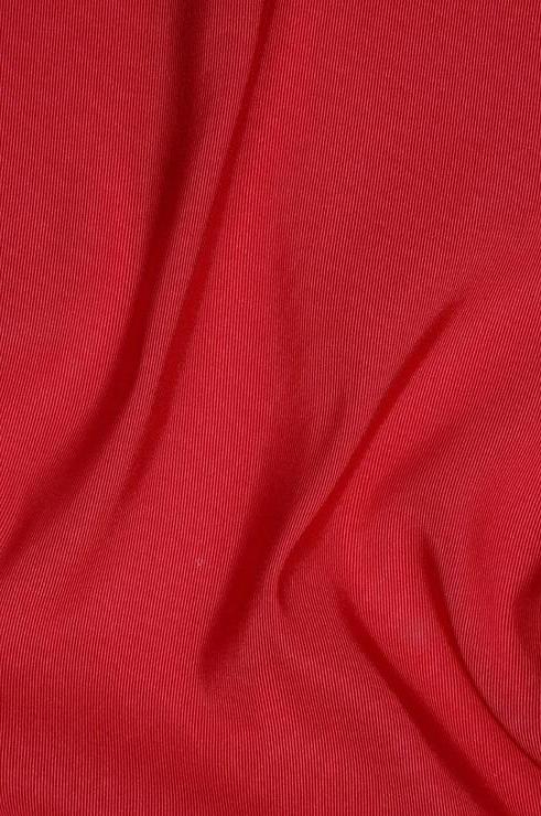 Red Silk Faille Fabric