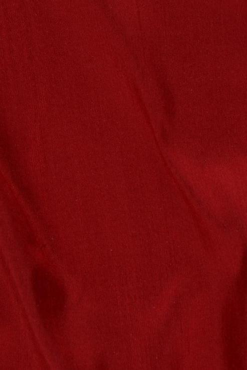 Red Silk Shantung 54" Fabric