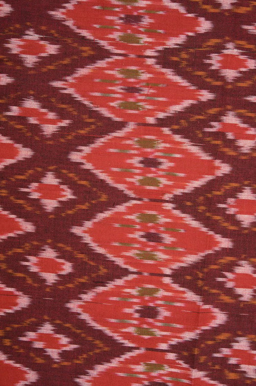 Red 20 Cotton Ikat