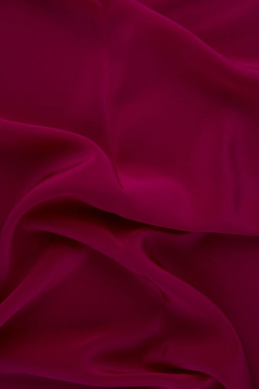 Rose Silk Crepe de Chine Fabric