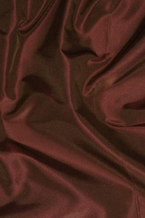 Rose Brown Taffeta Silk Fabric
