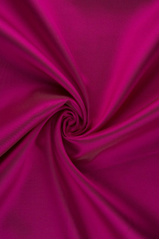 Rose Violet Silk Wool Fabric