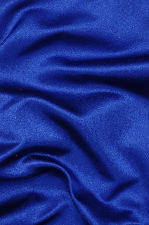 Royal Blue Satin Fabric  Royal blue color, Blue satin fabric