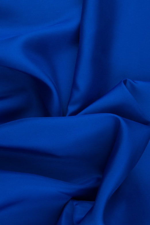 Royal Blue Habotai Silk Fabric