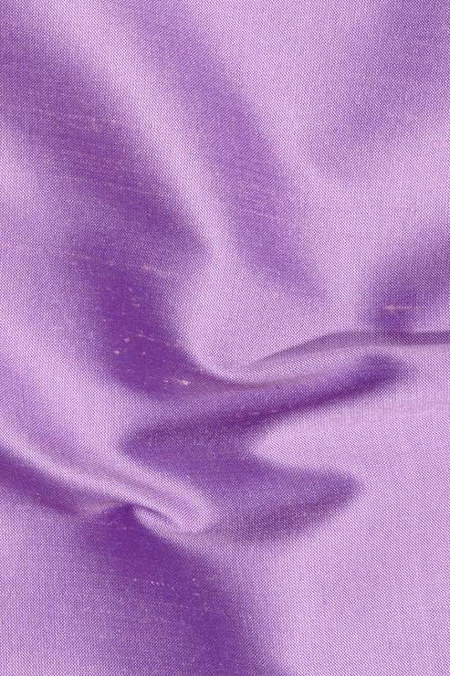 Royal Lilac Purple Silk Shantung 54" Fabric