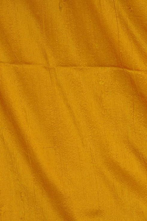 Saffron Dupioni Silk Fabric