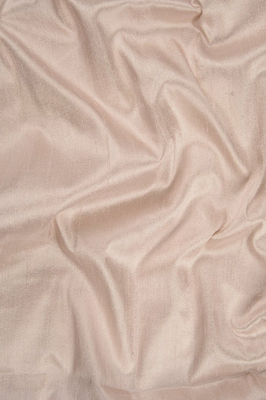 Salmon Pink Dupioni Silk Fabric