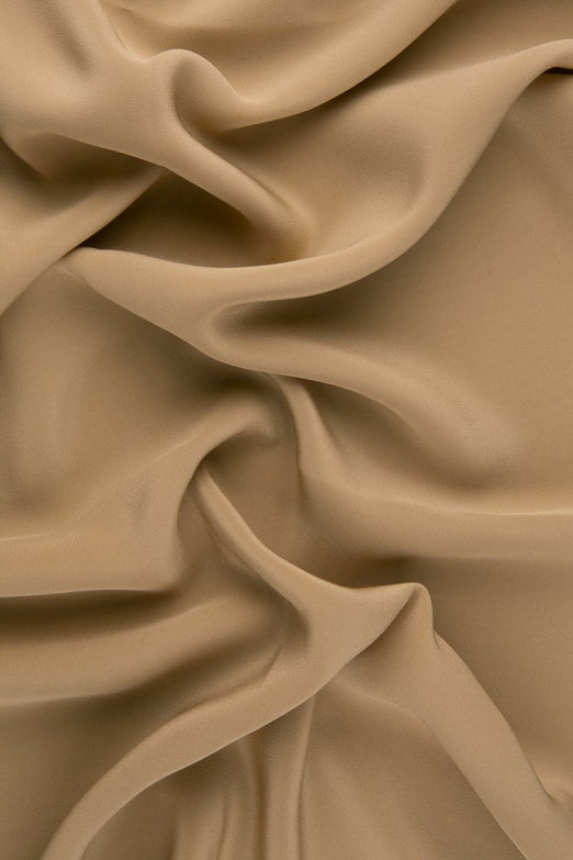 Sand Silk Crepe de Chine Fabric