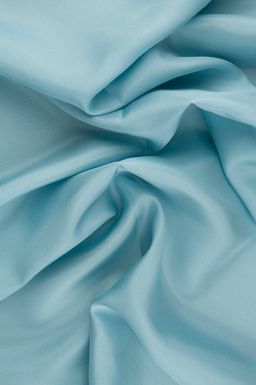Seafoam Habotai Silk Fabric
