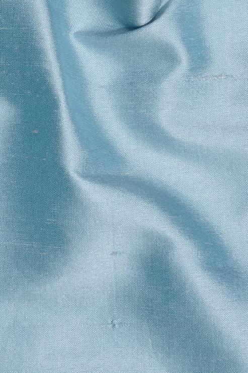 Nile Blue Silk Shantung 54" Fabric