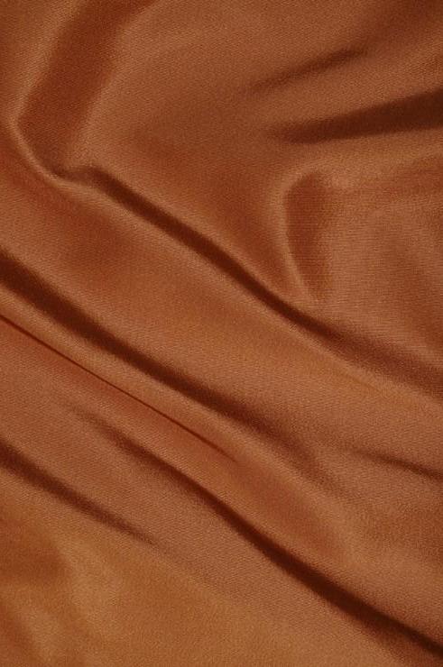 Sierra Brown Heavy Taffeta Silk Fabric