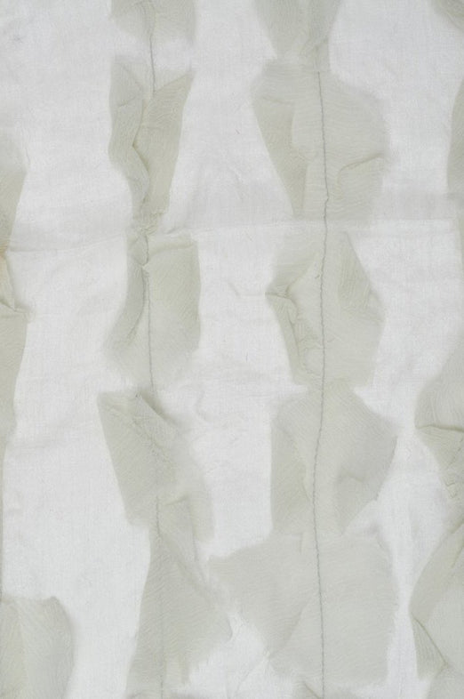 Silver Silk Chiffon Petal 600 Fabric