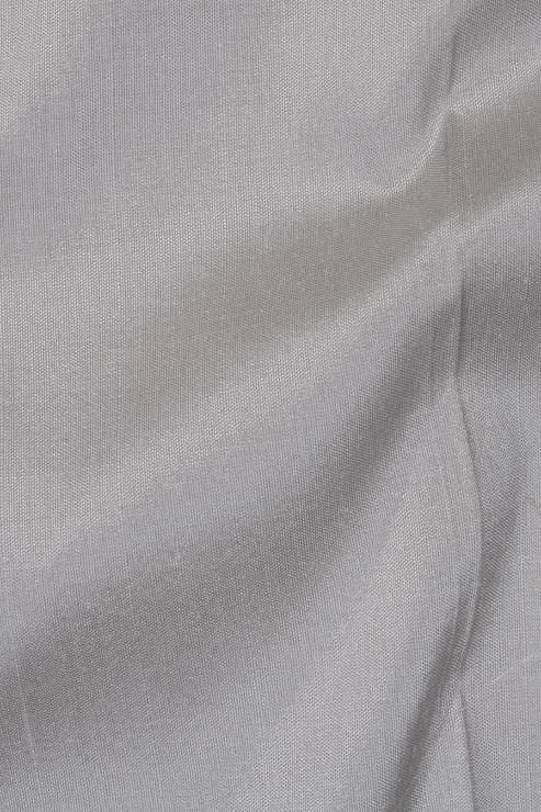Silver Dove Silk Shantung 54" Fabric