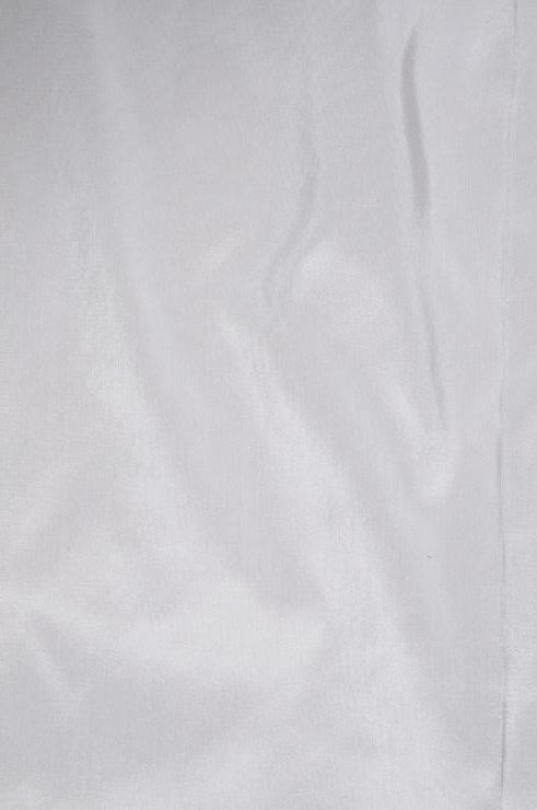 Silver Grey Taffeta Silk Fabric