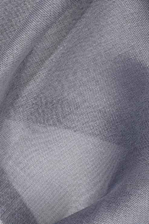 Silver Grey Silk Organza Fabric