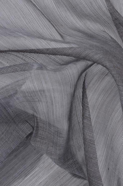 Silver Grey Cotton Voile Fabric