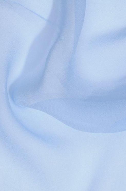 Sky Blue Silk Georgette Fabric