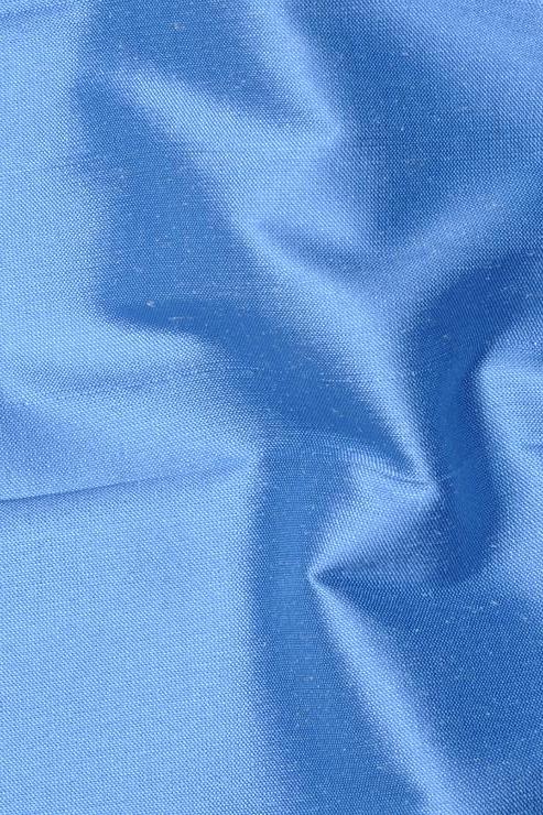 Blue Danube Silk Shantung 54" Fabric