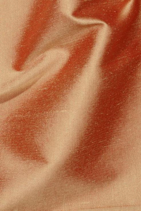Sunset Gold Silk Shantung 54" Fabric